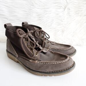 Timberland Men's Chukka Boots Suede Canvas Brown Earthkeepers